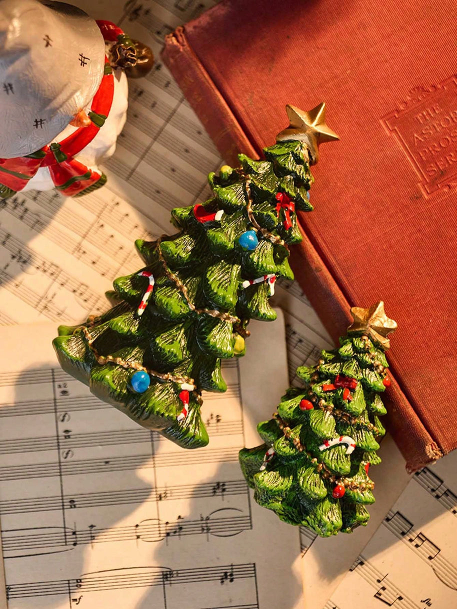 Caixa de Música Árvore de Natal Decorativa 1 Unidade