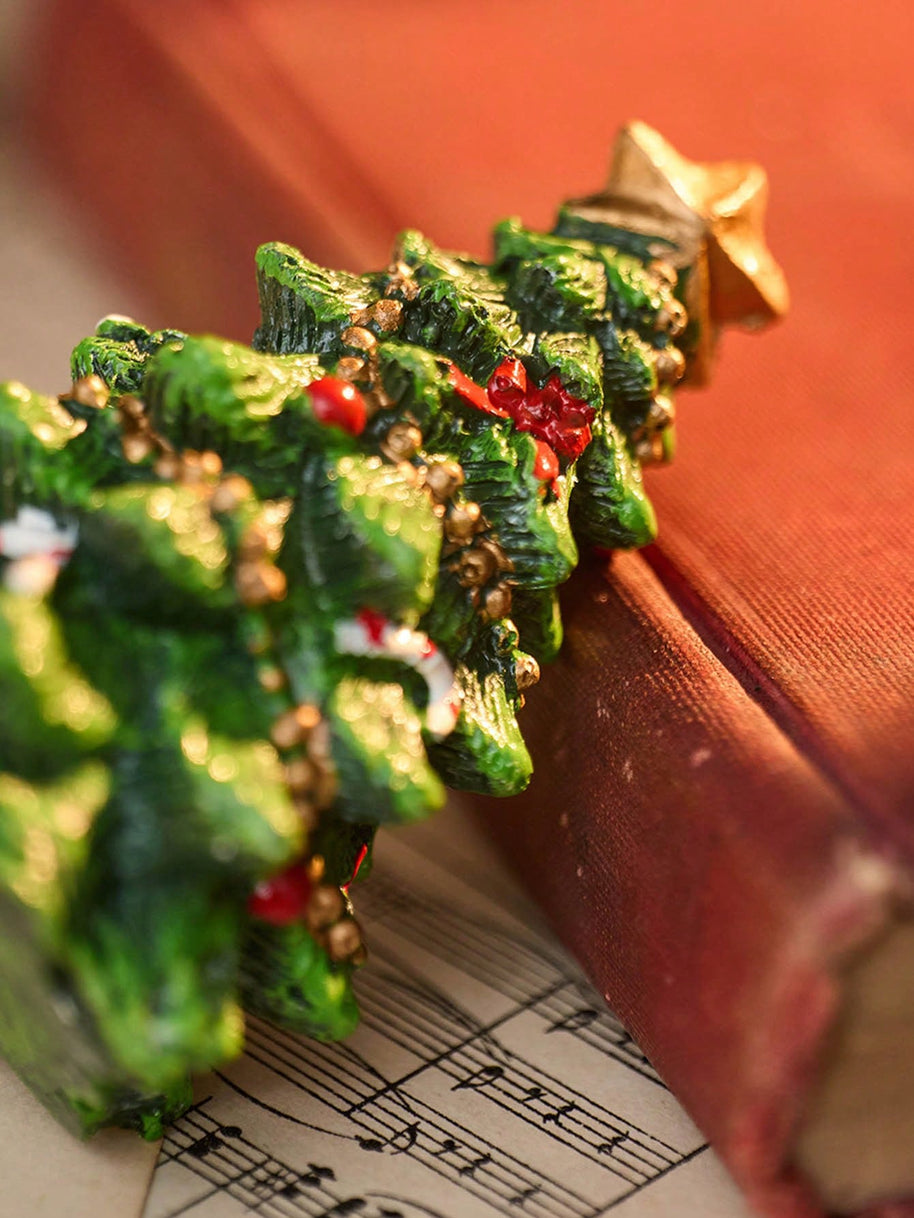 Caixa de Música Árvore de Natal Decorativa 1 Unidade