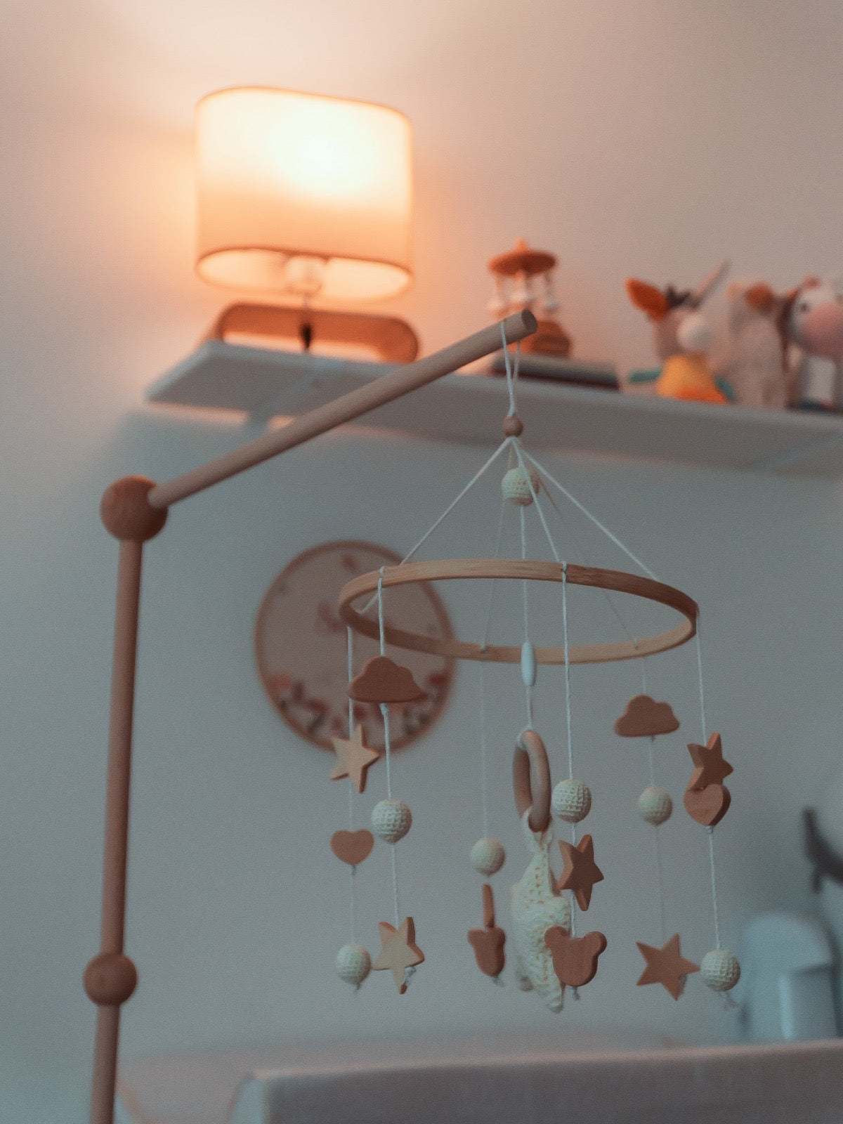 Móbile para berço - Céu