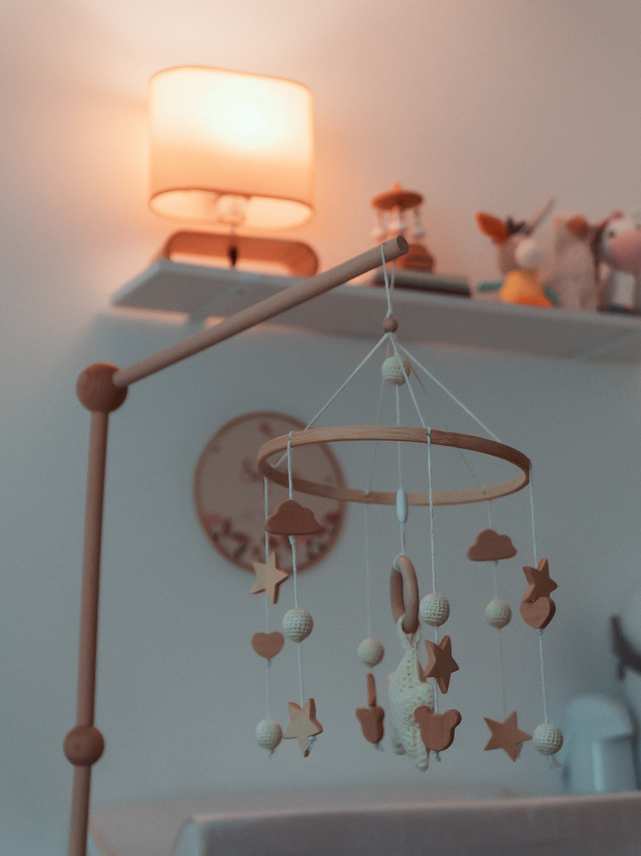 Móbile para berço - Céu