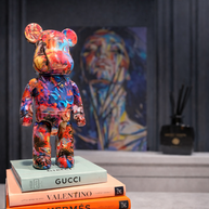 Urso Estatueta Graffiti BearBri