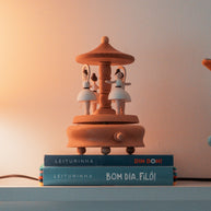 Caixinha de Música - Madeira Vintage Bailarina