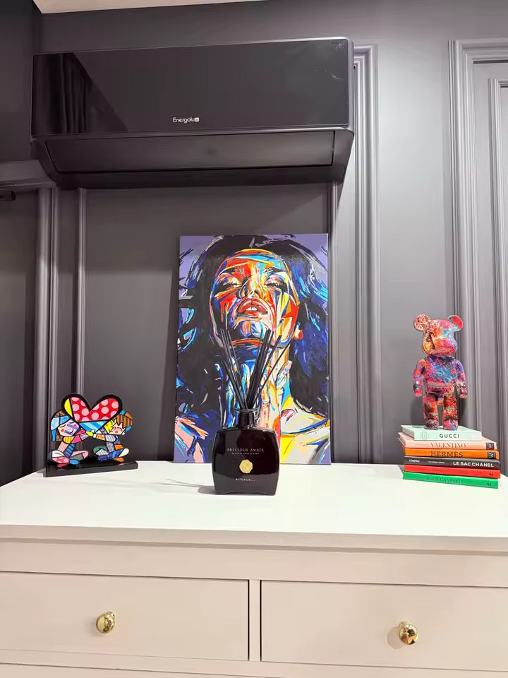 Urso Estatueta Graffiti BearBri