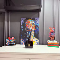Urso Estatueta Graffiti BearBri