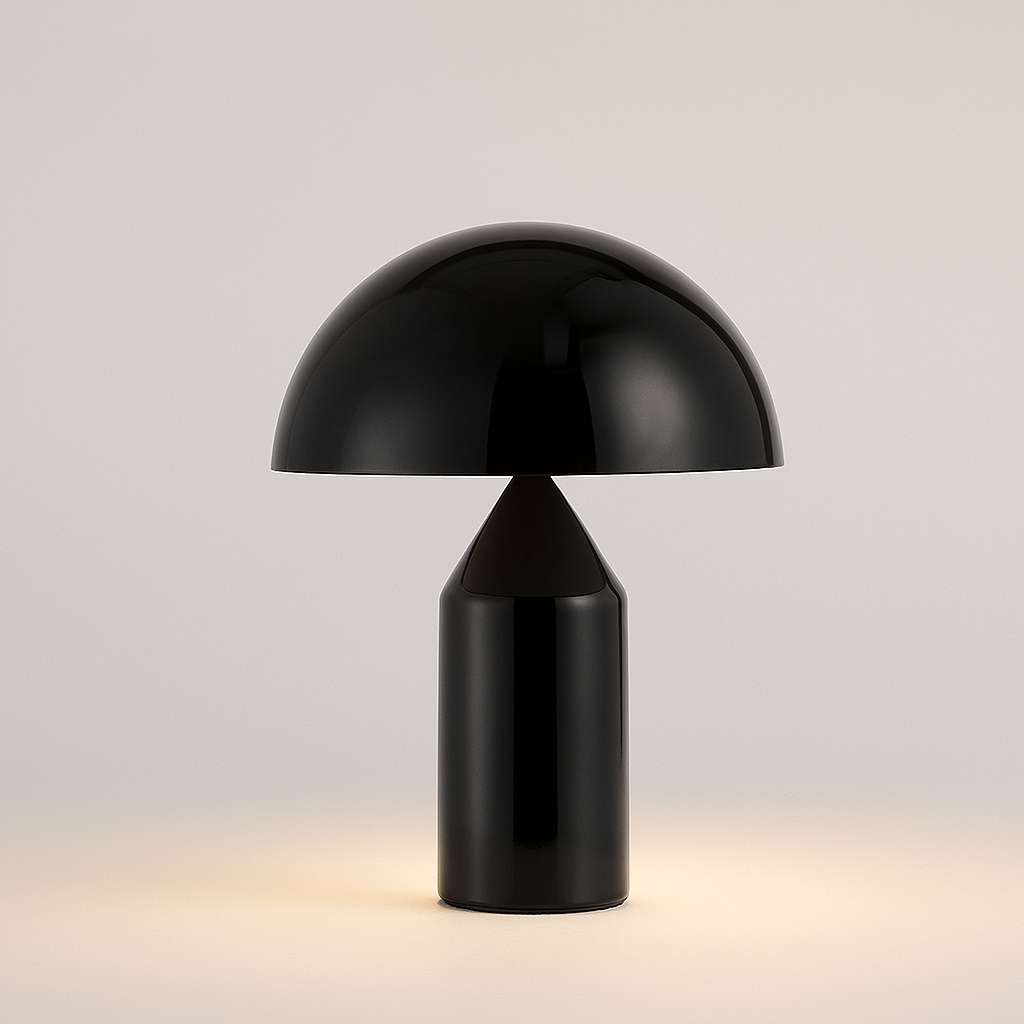 Luminária Cromada - Mushroom