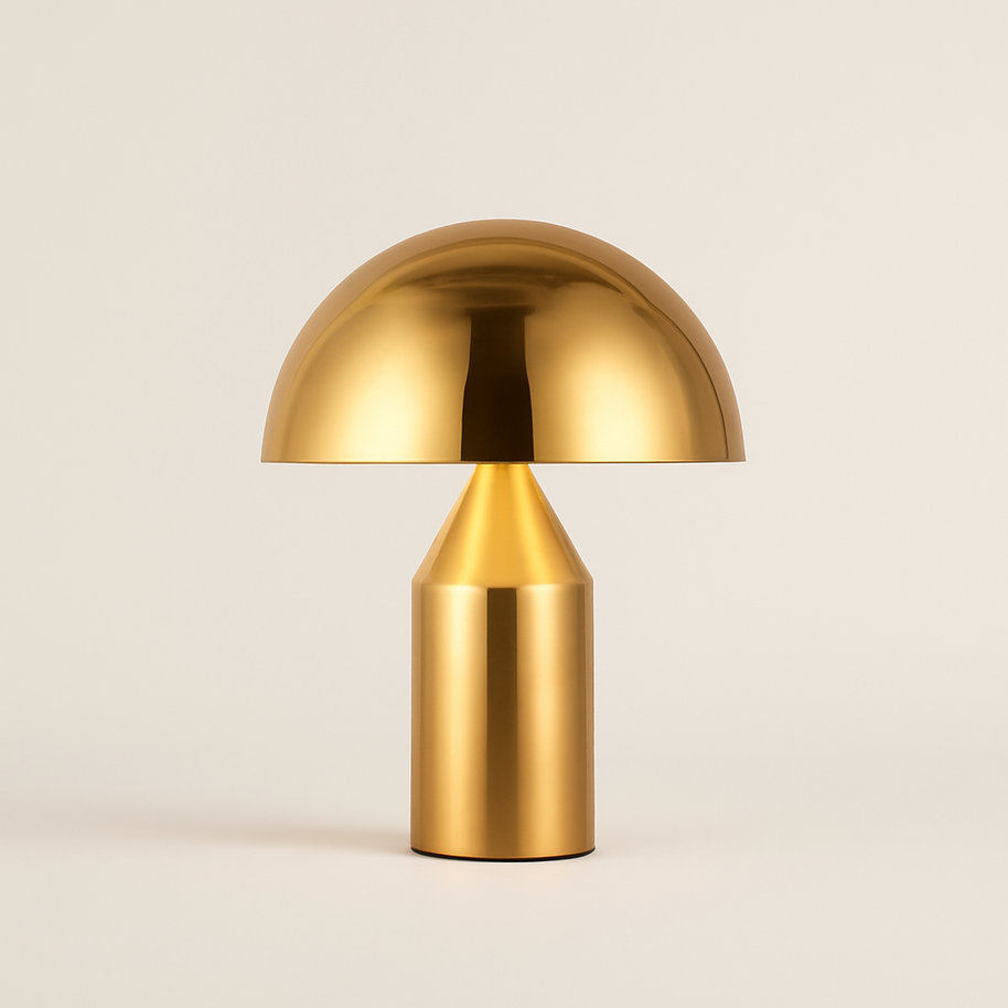 Luminária Cromada - Mushroom