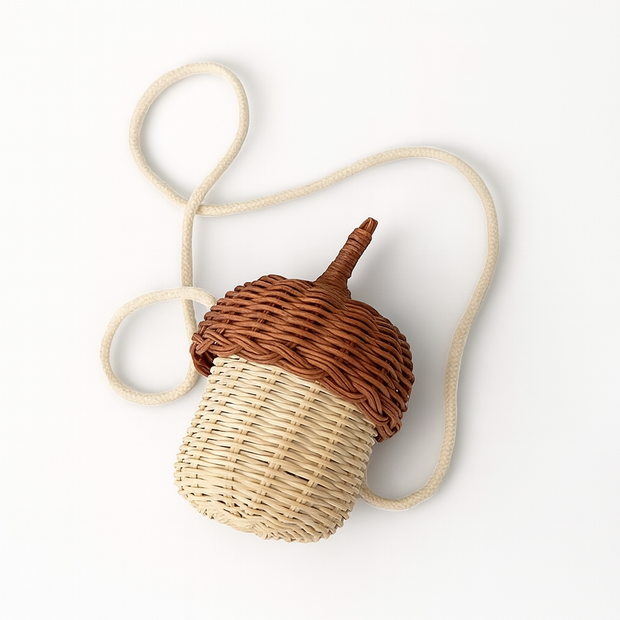 Bolsa wood infantil - Cesto Rattan