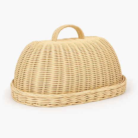 Cesto de Rattan para pães - ANNE