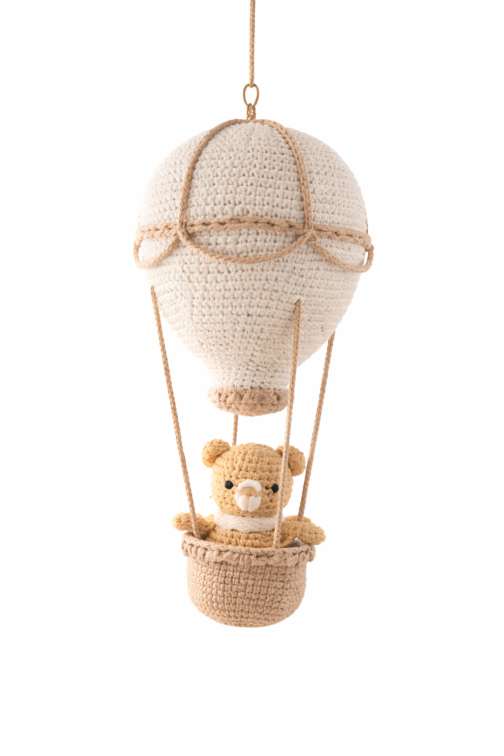 Balão Decorativo em Crochê – Artesanal & Boho