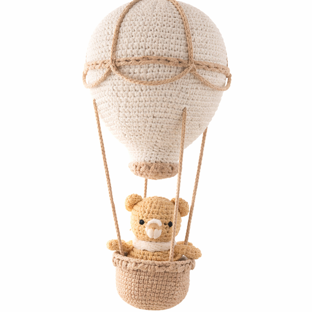 Balão Decorativo em Crochê – Artesanal & Boho