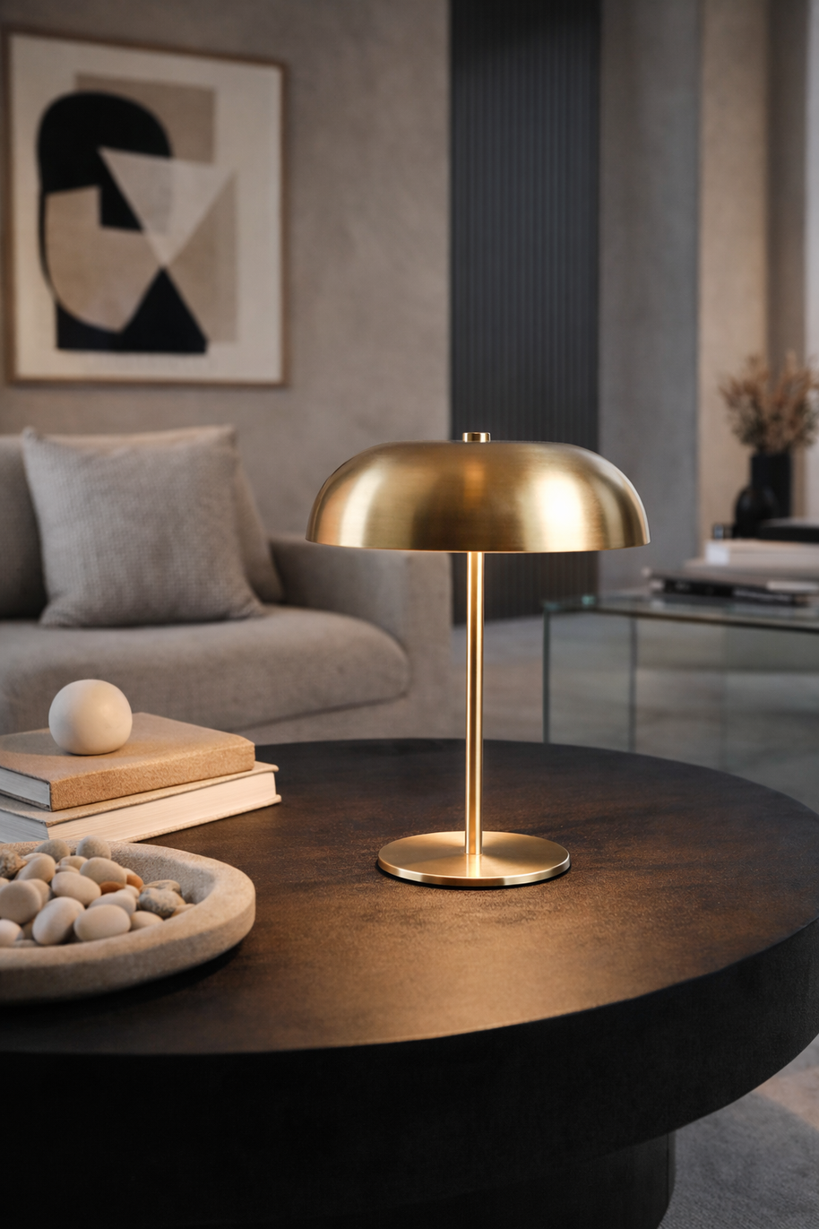 Luminária de Mesa LED Portátil Recarregável USB - Aurum