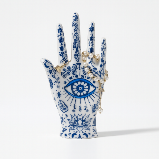 Porta anéis - Mão Grega