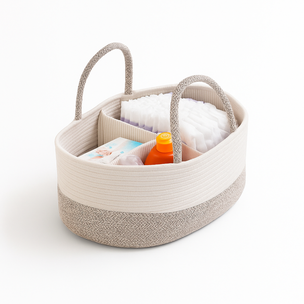 Cesto Organizador de quarto Mamae & Bebe