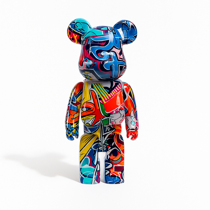 Urso Estatueta Graffiti BearBri
