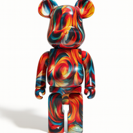 Estatueta Urso Grafitti