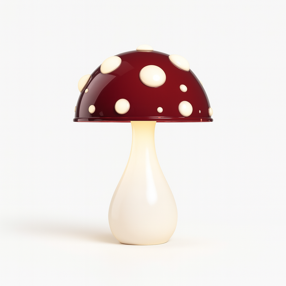 Luminária - Amanita Mushroom