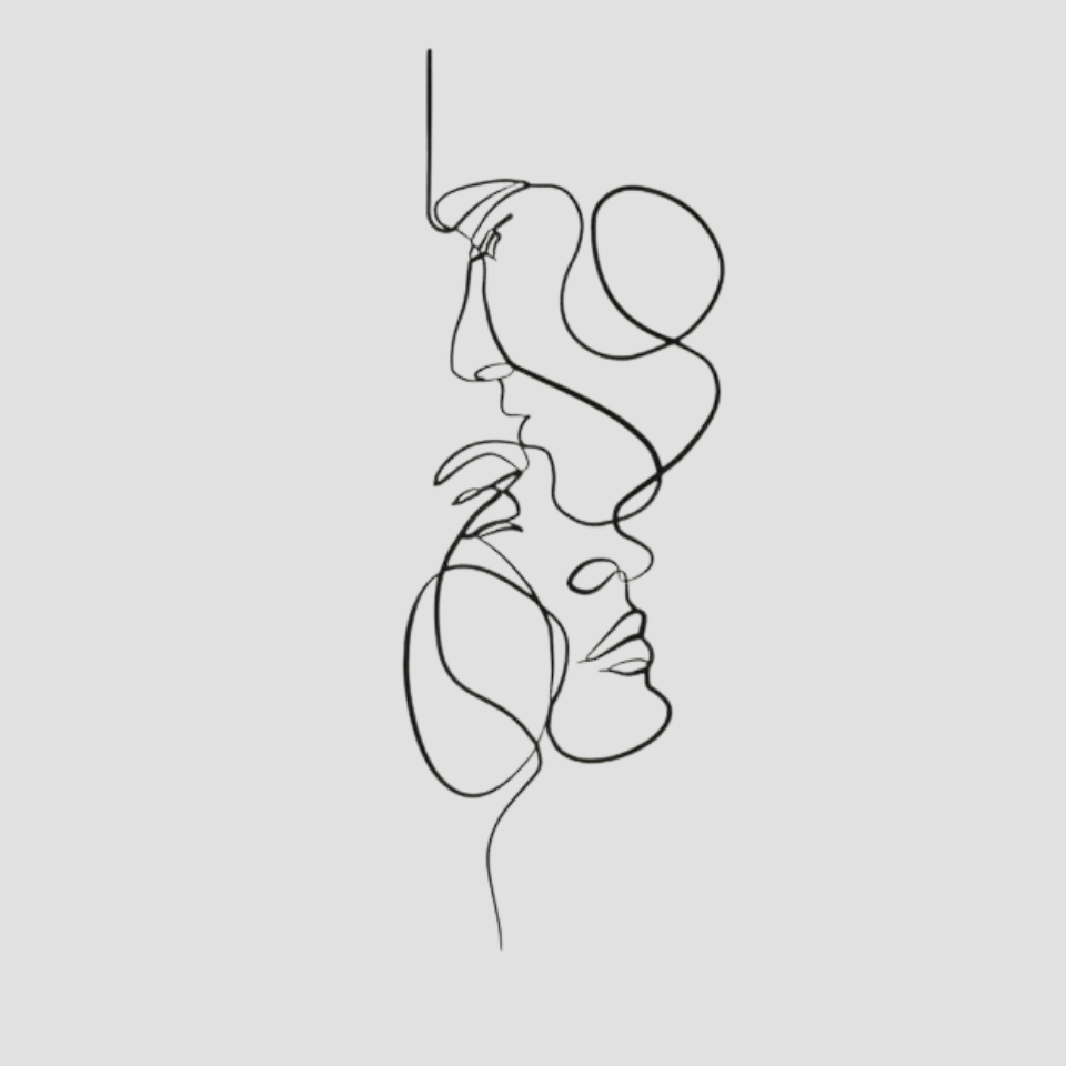 Arte de parede em metal - LOVE - Minimalist House LTDA