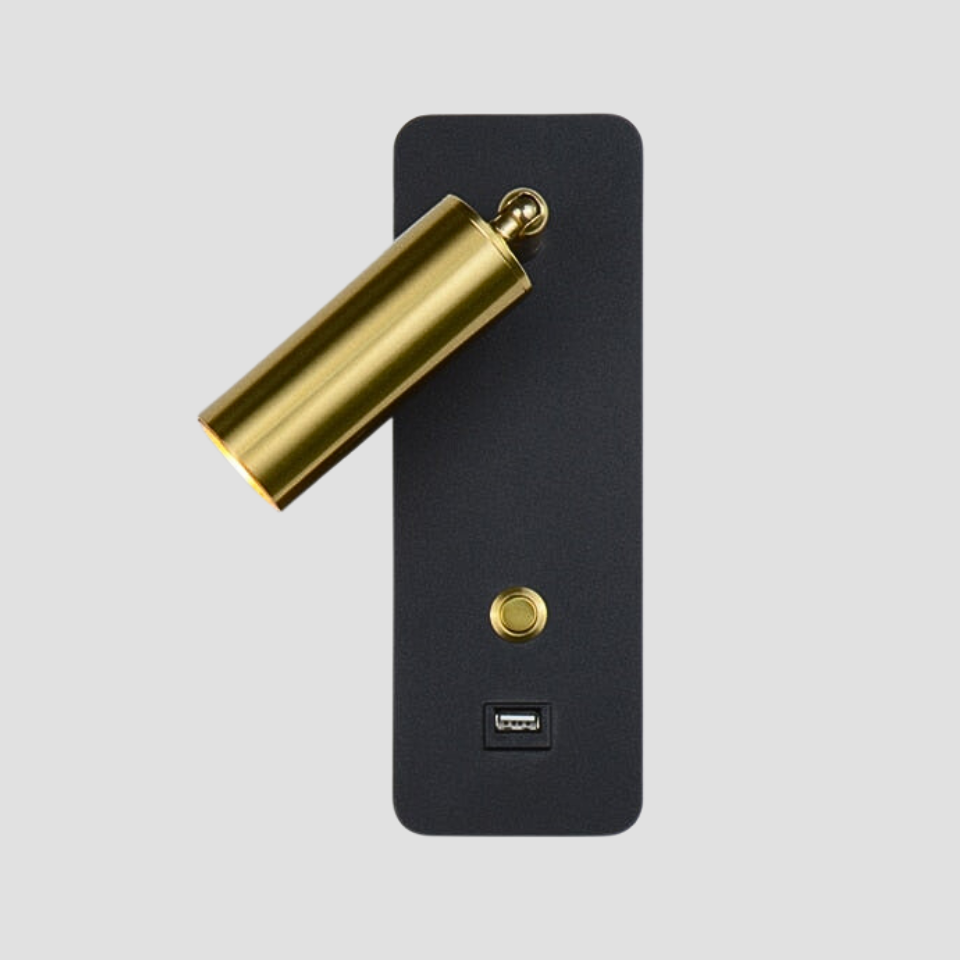 Arandela com USB - FUTURE - Minimalist House LTDA