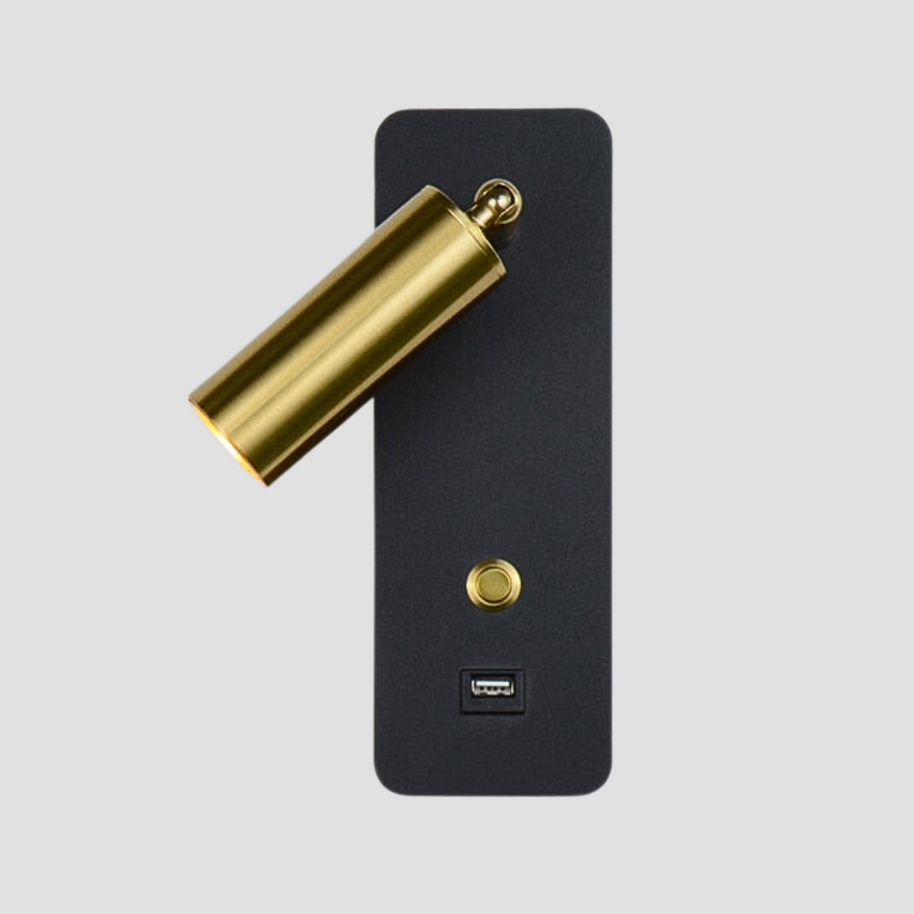 Arandela com USB - FUTURE - Minimalist House LTDA