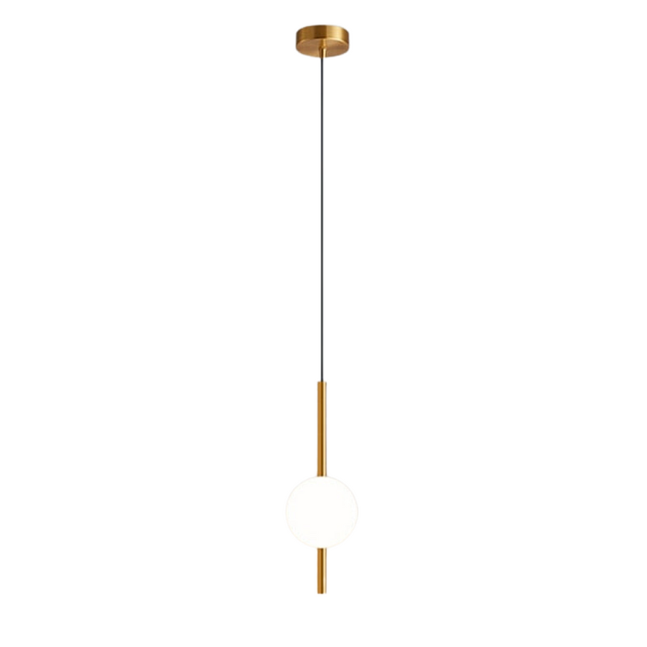 Pendente Baling Dourado e Preto - Minimalist House LTDA