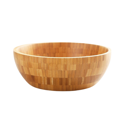 Saladeira bowl de bambu natural - Minimalist House LTDA
