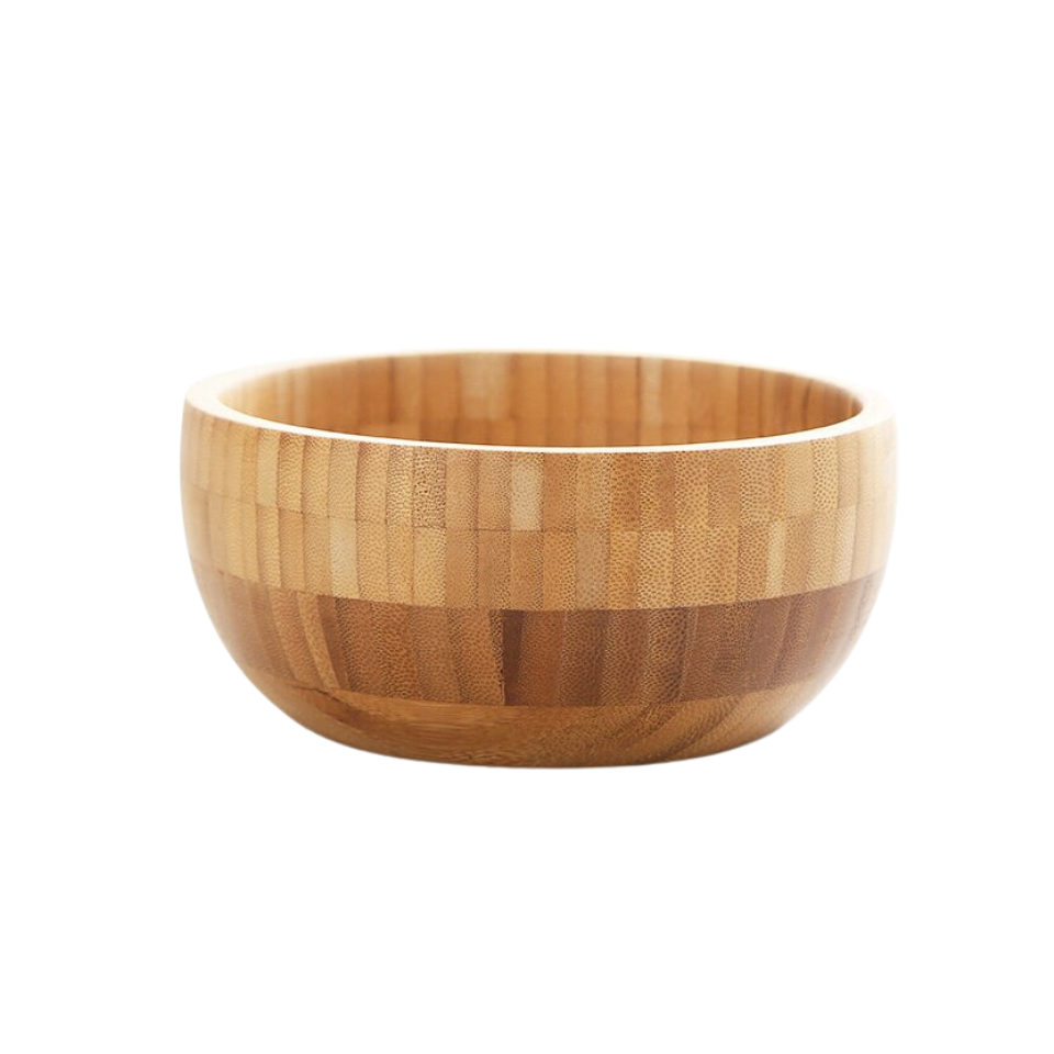 Saladeira bowl de bambu natural - Minimalist House LTDA