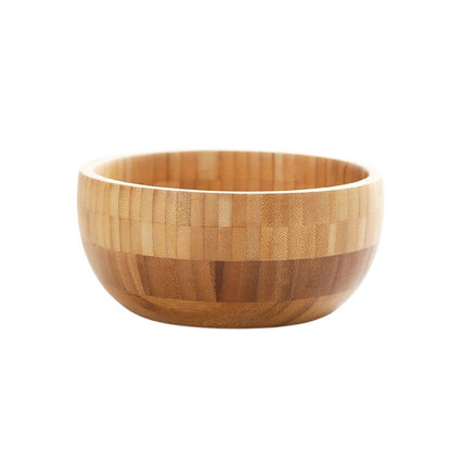 Saladeira bowl de bambu natural - Minimalist House LTDA