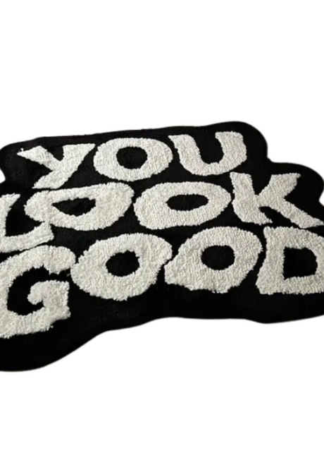 Tapete Capacho felpudo - YOU LOOK GOOD - Minimalist House LTDA