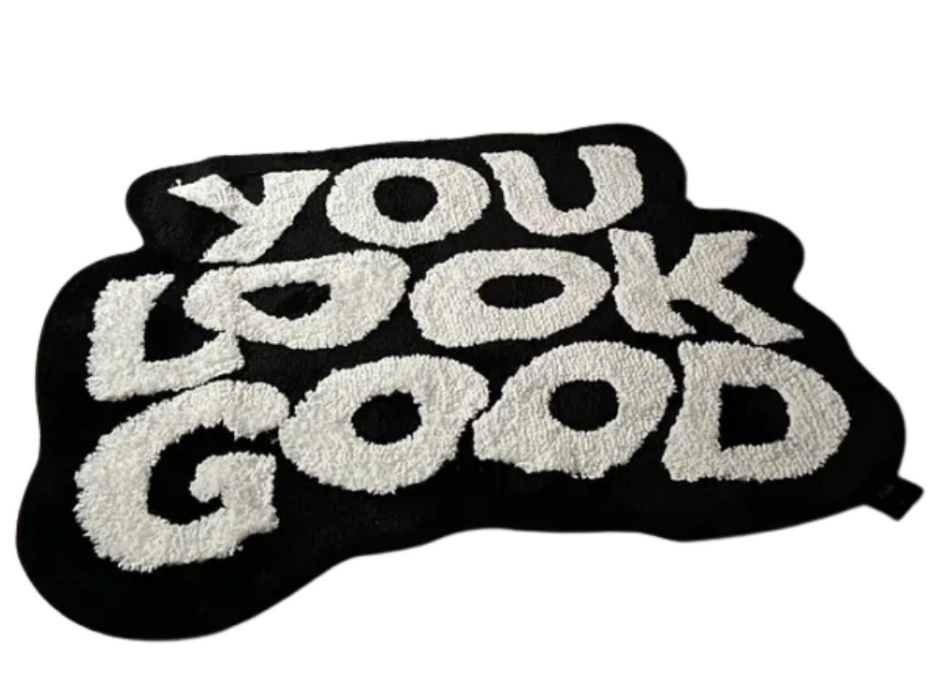 Tapete Capacho felpudo - YOU LOOK GOOD - Minimalist House LTDA