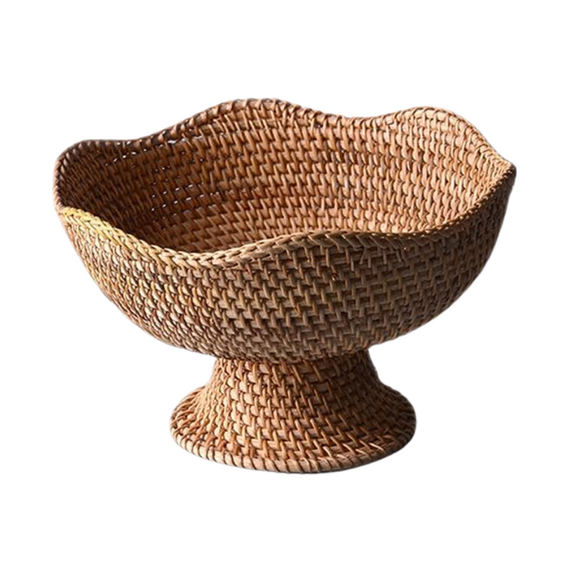 Cesto de Frutas Rattan - Boho - Minimalist House LTDA