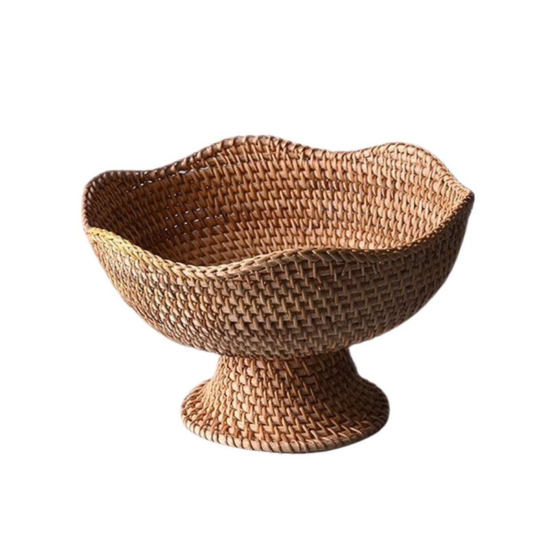 Cesto de Frutas Rattan - Boho - Minimalist House LTDA