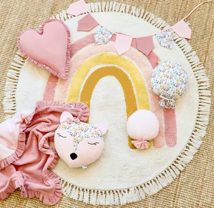 Tapete Infantil Circular - Bolinhas