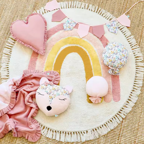 Tapete Infantil Circular - Bolinhas
