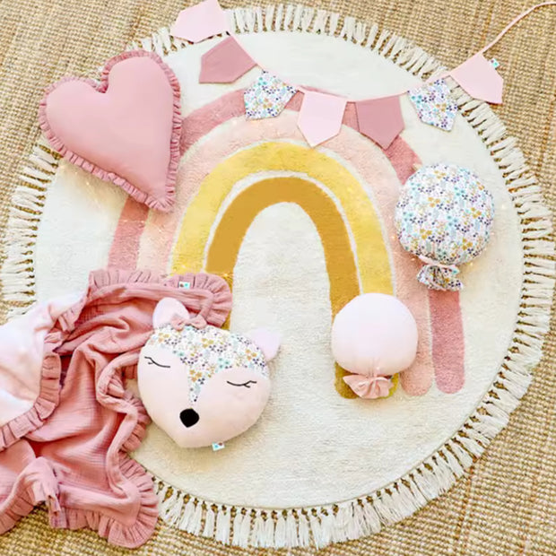 Tapete Infantil Circular - Bolinhas
