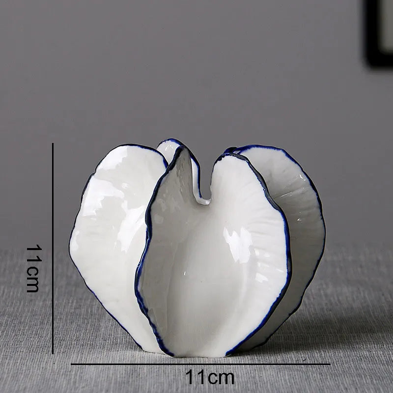 Vaso de cerâmica - Carambola Decorative - Minimalist House LTDA