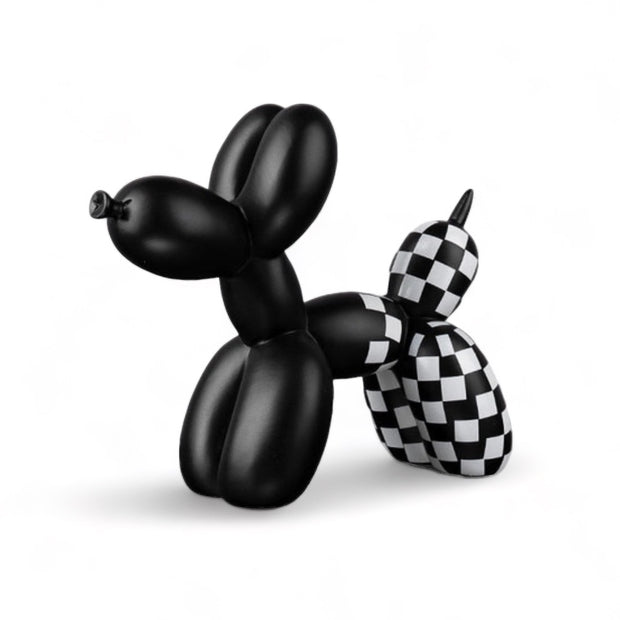 Ballon Dog - Black and White - Minimalist House LTDA