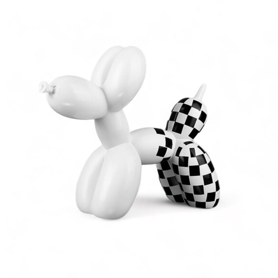 Ballon Dog - Black and White - Minimalist House LTDA