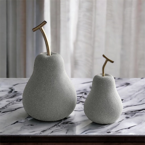 Estatueta Frutas - Pêra - Minimalist House LTDA