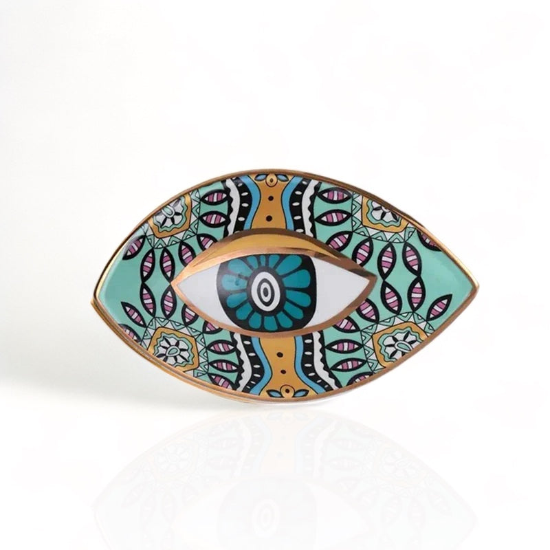 Adorno de cerâmica - Olho Turco