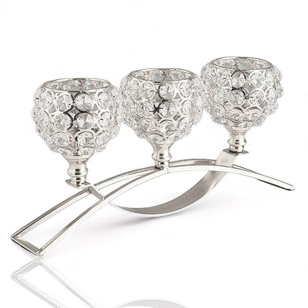 Castiçal Deluxe Prata - Minimalist House LTDA