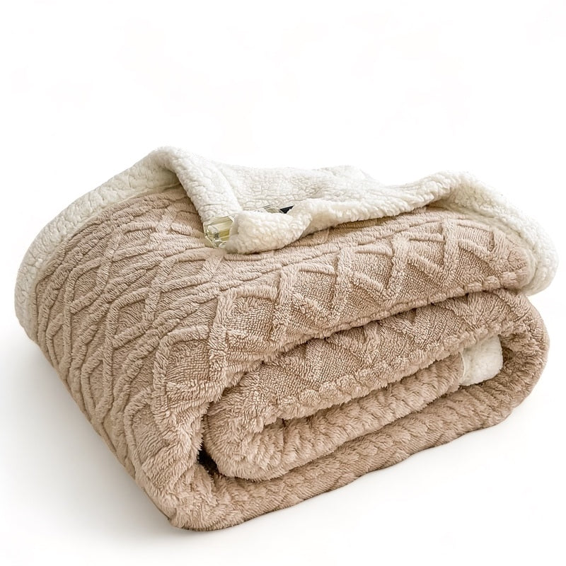 Manta de lã Fleece - Super Macia - Minimalist House LTDA