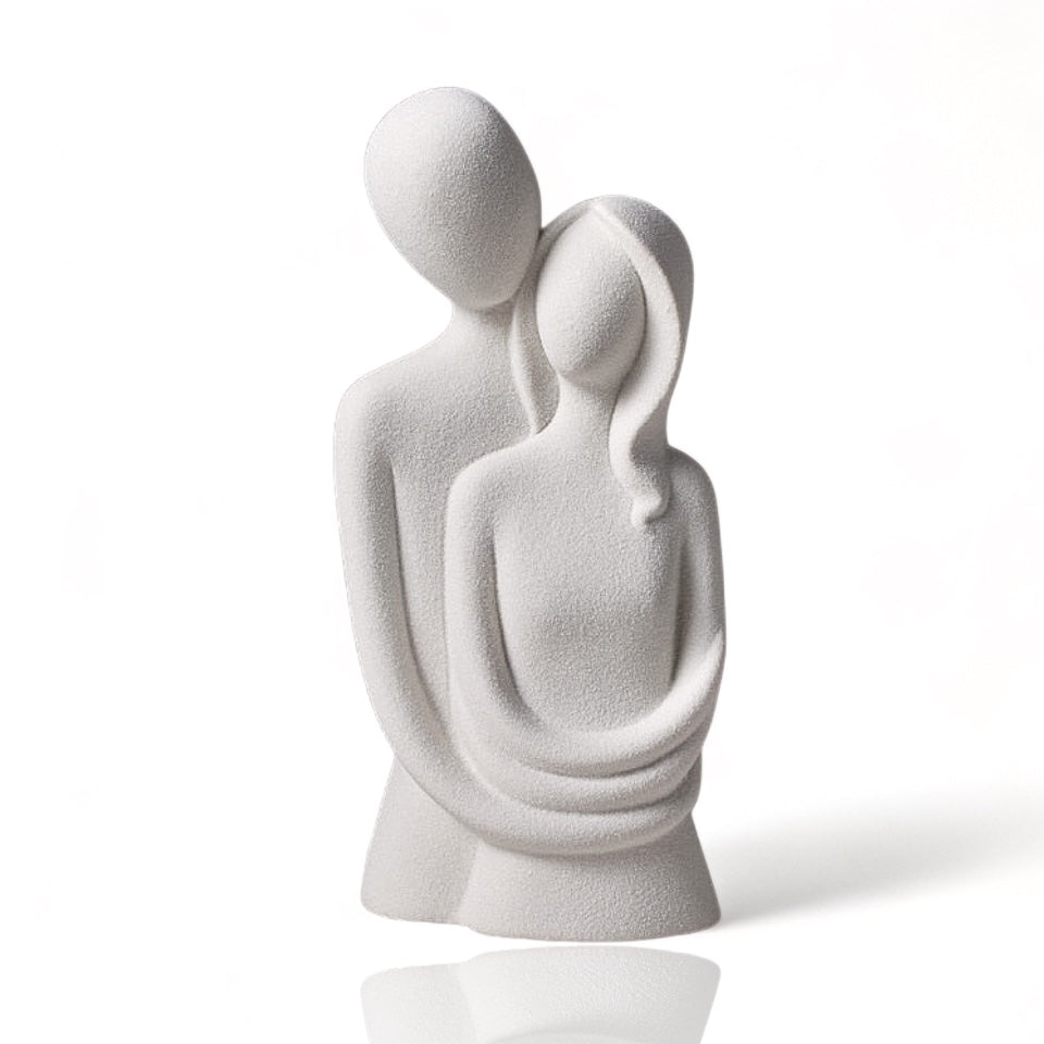 Estatueta de resina - Casal - Minimalist House LTDA