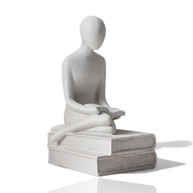 Estatueta de Resina - A Menina Minimalista - Minimalist House LTDA
