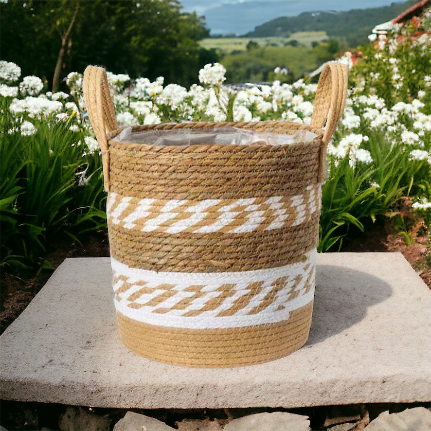 Cesto de fibra natural - MICHIGAN - Minimalist House LTDA
