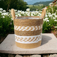 Cesto de fibra natural - MICHIGAN - Minimalist House LTDA