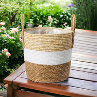 Cesto de fibra natural - MICHIGAN - Minimalist House LTDA