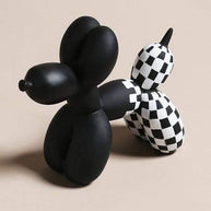Ballon Dog - Black and White - Minimalist House LTDA