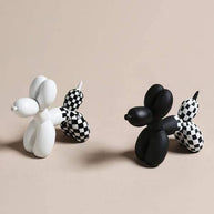Ballon Dog - Black and White - Minimalist House LTDA