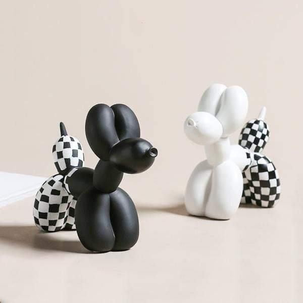 Ballon Dog - Black and White - Minimalist House LTDA
