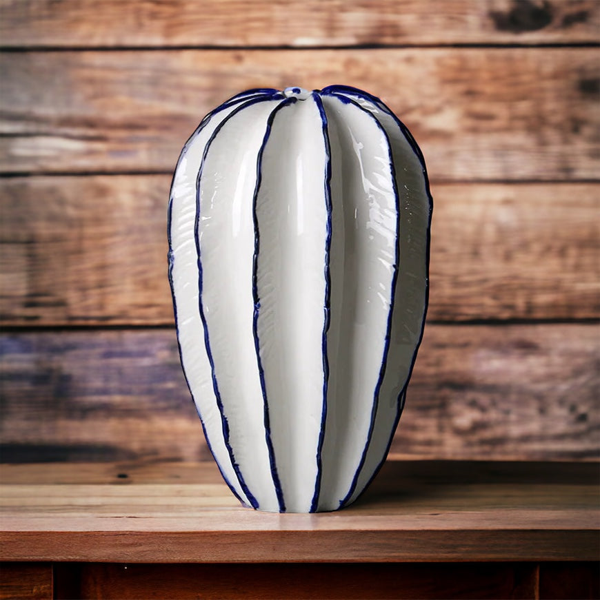 Vaso de cerâmica - Carambola Decorative - Minimalist House LTDA